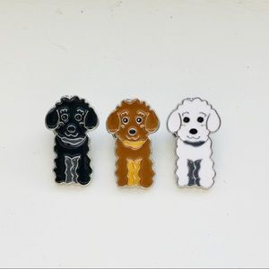🐾 Poodle/Doodle Dog Pin (White SOLD OUT)